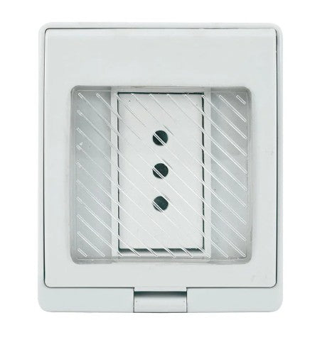 LEXO CONTENEDOR ENCHUFE SIMPLE  SPTO.10A BLANCO 5325301