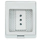 LEXO CONTENEDOR ENCHUFE SIMPLE  SPTO.10A BLANCO 5325301