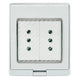LEXO CONTENEDOR INTERRUPTOR  ENCH.10A DOBLE  BLANCO 5325302