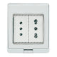 LEXO CONTENEDOR ENCHUFE DOB.SPTO.10+10/16A BLANCO 5325303