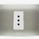 LEXO ENCHUFE 2P+T10A SIMPLE ARMADO BLANCO/PLATA 5380121E
