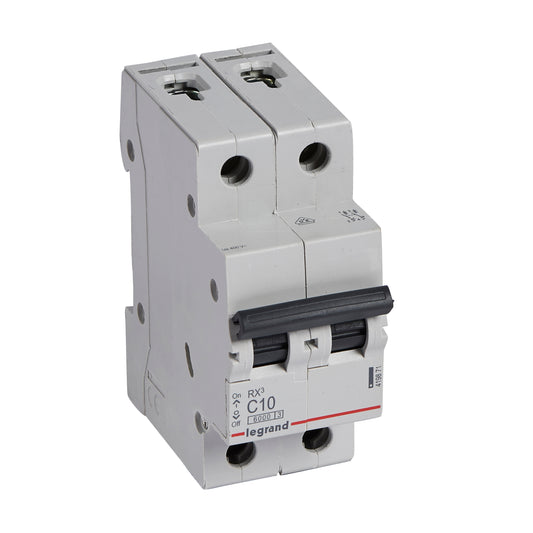 INTERRUPTOR TERMOMAGNETICO 2X10A C6  06KA 419871