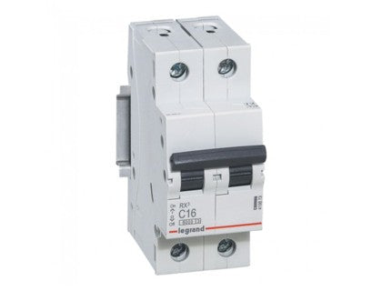 INTERRUPTOR TERMOMAGNETICO 2X16A C6  06KA 419873