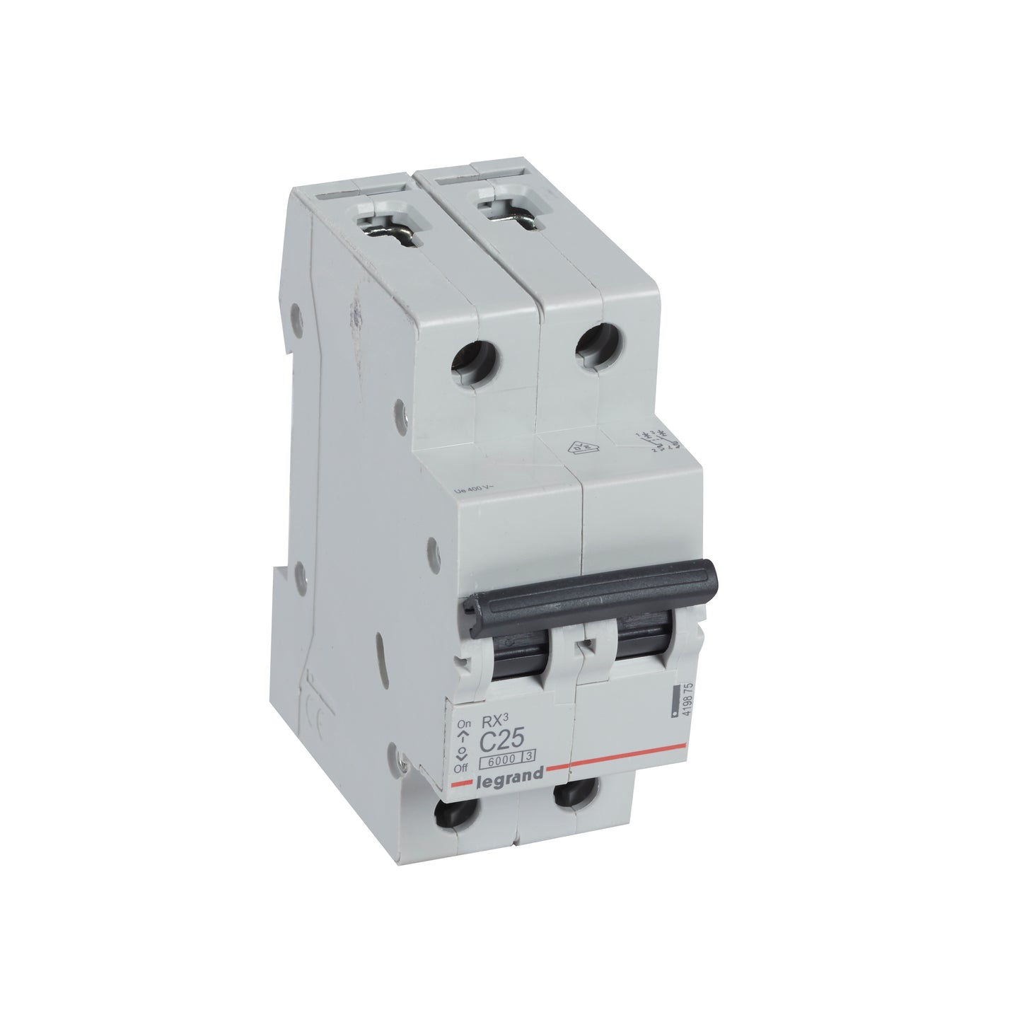 INTERRUPTOR TERMOMAGNETICO 2X25A C6  06KA 419875