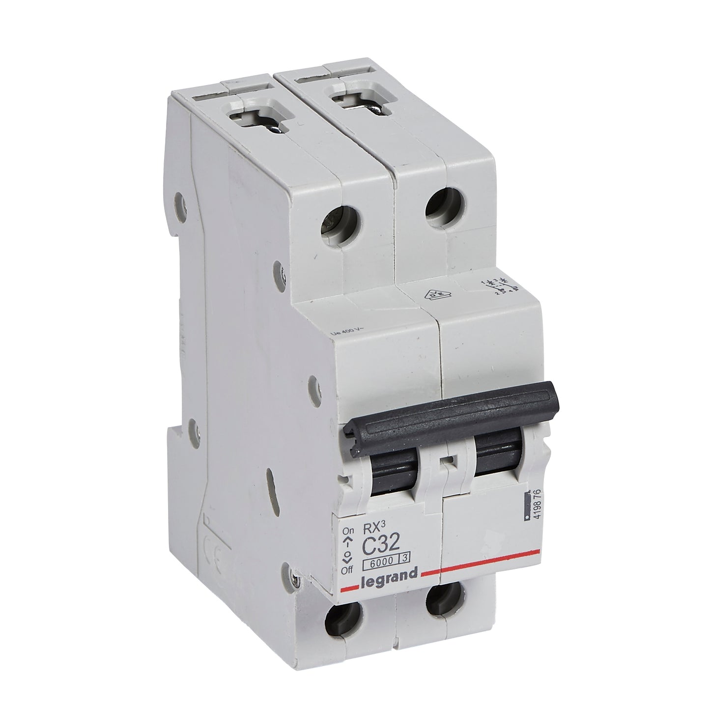INTERRUPTOR TERMOMAGNETICO 2X32A C6  06KA 419876