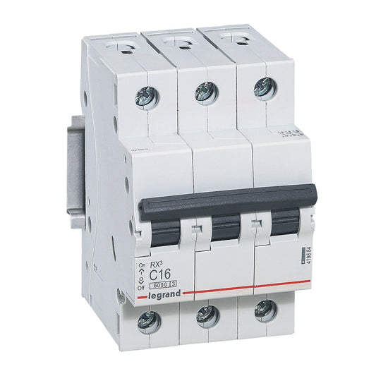 INTERRUPTOR TERMOMAGNETICO 3x16A C6  06KA 419884