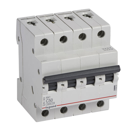 INTERRUPTOR TERMOMAGNETICO 4X50A C6  06KA 419922