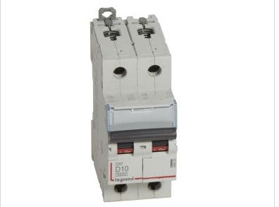 INTERRUPTOR TERMOMAGNETICO 2x10A 06/10KA D 408029