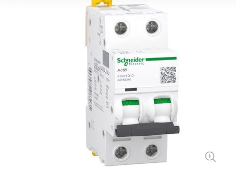 AUTOMATICO 2x40A 10/15KA A9F87240 SCHNEIDER