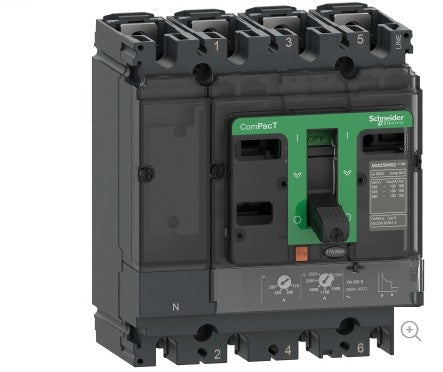COMPACT INTERRUPTOR TMAGNETICO 4x56/80A 25KA C10B4TM080