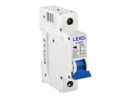 LEXO INTERRUPTOR TERMOMAGNETICO 1X06A C 06KA 5300006