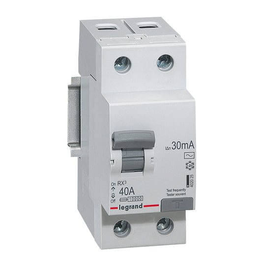 INTERRUPTOR PROTECTOR DIFERENCIAL 2X40A AC 30mA 402025