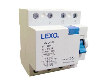 LEXO PROTECTOR DIFERENCIAL 4x63A 30mA 5300463