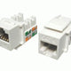 MOD.RJ-45 CAT.6 HORIZ.KEYSTONE