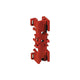 BASE FIJACION ROJO FASE     6015-F