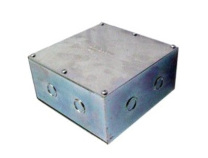 CAJA 150x150x100 C/TAPA ZINC.