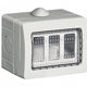 CAJA SOBREPUESTA 3 MODULO IP55 25503