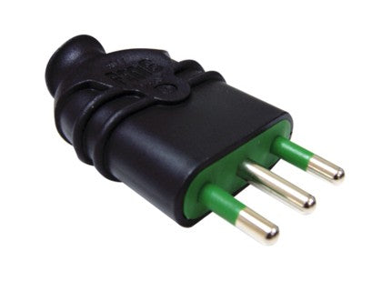 LEXO ENCHUFE VOLANTE MACHO  2X10A + TAPA