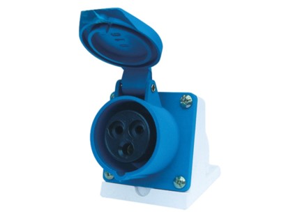 ENCHUFE INDUSTRIAL HEMBRA SOBREPUESTO 3X32A IP44 SAKURA 123