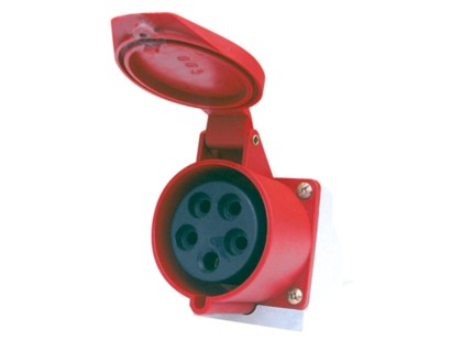 ENCHUFE INDUSTRIAL HEMBRA SOBREPUESTO 5X32A IP44 SAKURA 125