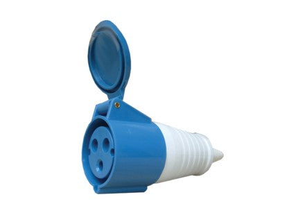 LEXO ENCHUFE IND.HEMBRA VOLANTE 3x32A 220V 223L