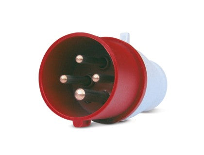 LEXO ENCHUFE IND.MACHO VOLANTE 5x32A IP44 380V 025L