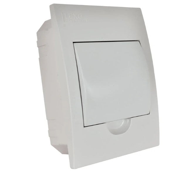 GABINETE EMBUTIDO 6 CIRCUITO TAPA OPACA 5396506 LEXO