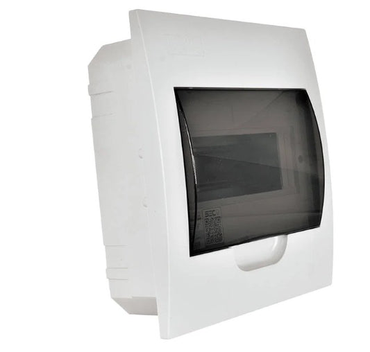 GABINETE EMBUTIDO 8 CIRCUITO TAPA TRANSP. 5396408 LEXO
