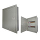 GABINETE METALICO EMBUTIDO 30 CIRCUITOS P/METAL.IP41 6093-D