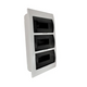 GABINETE PLASTICO EMBUTIDO 36 CIRCUITOS P/HUM.IP41 5396436