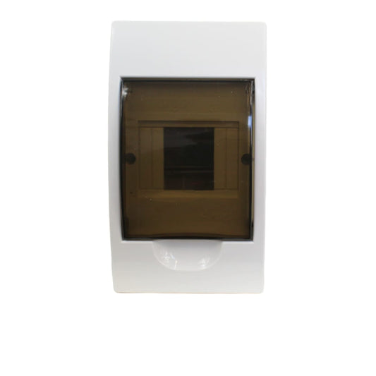 GABINETE PLASTICO SOBREPUESTO 4 CIRCUITOS P/TRANSP.IP41 MGC