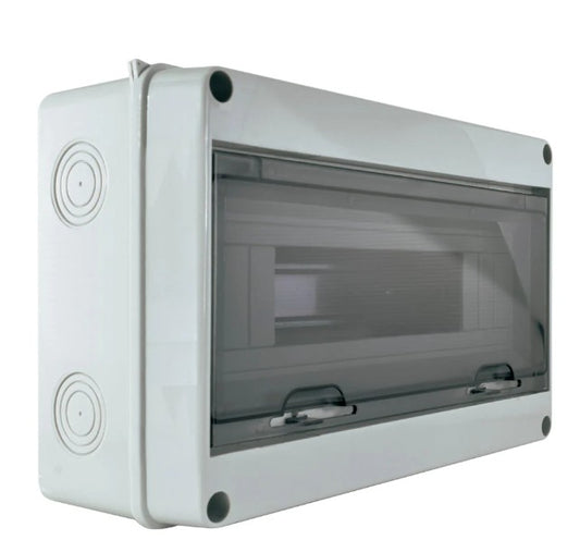 GABINETE PLASTICO SOBREPUESTO 18 CTOS P/TRANSP.IP65 5395518