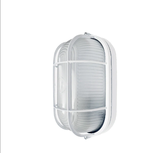 LAMPARA TORTUGA  40W A 60W BLANCA E27 IP44