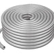 TUBO FLEXIBLE METALICO CORRUGADO 40MM GRIS