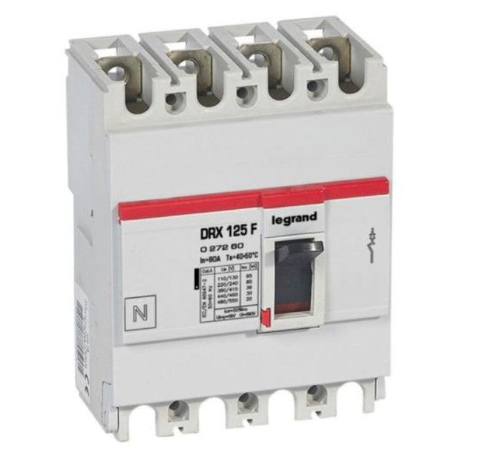 INTERRUPTOR TERMOMAGNETICO 4x80A 36KA 027260